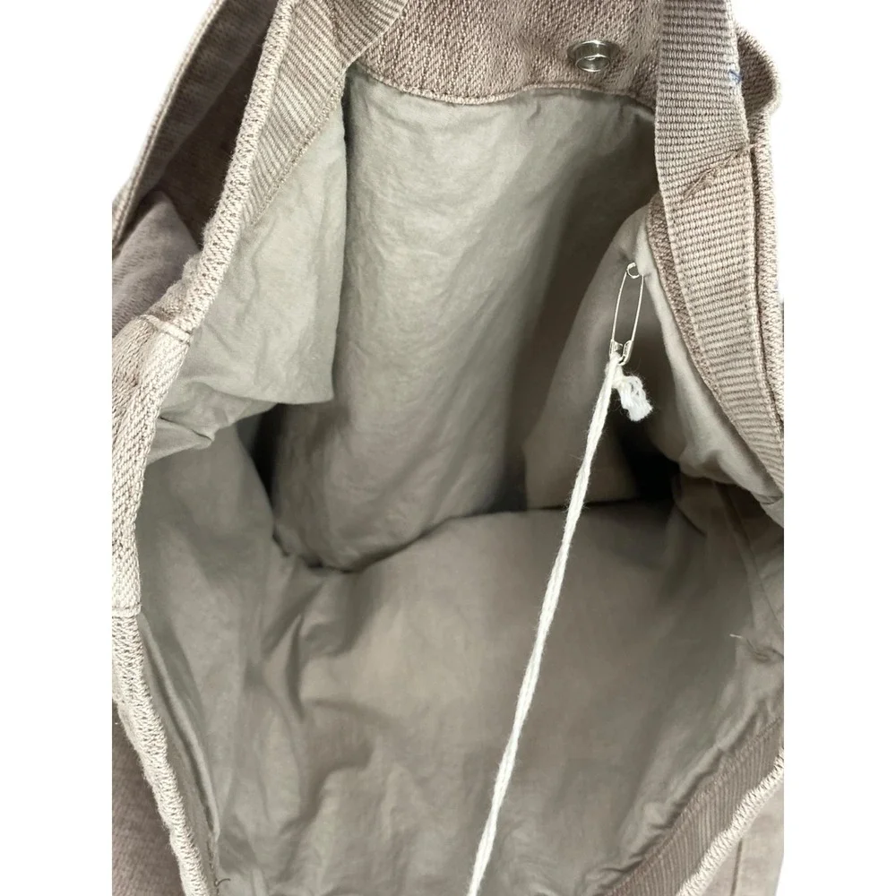 Our Legacy Sling Shoulder Bag Beige Organic Cotton Adjustable Strap NEW